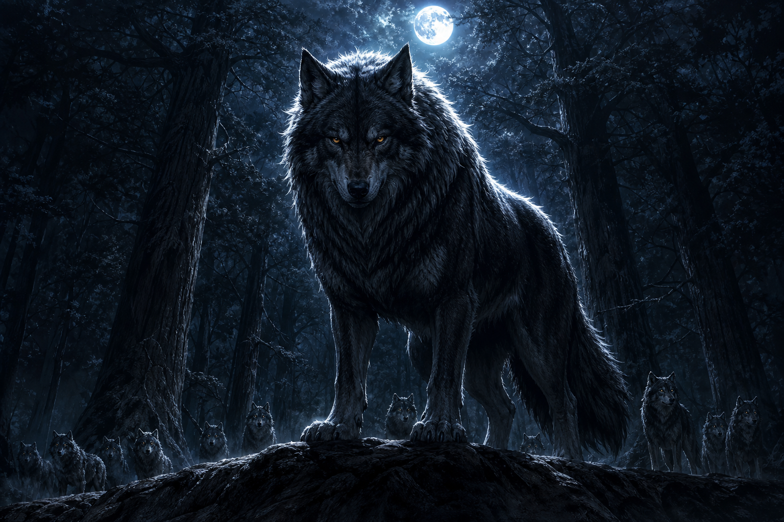 Alpha — Full Wolf Form