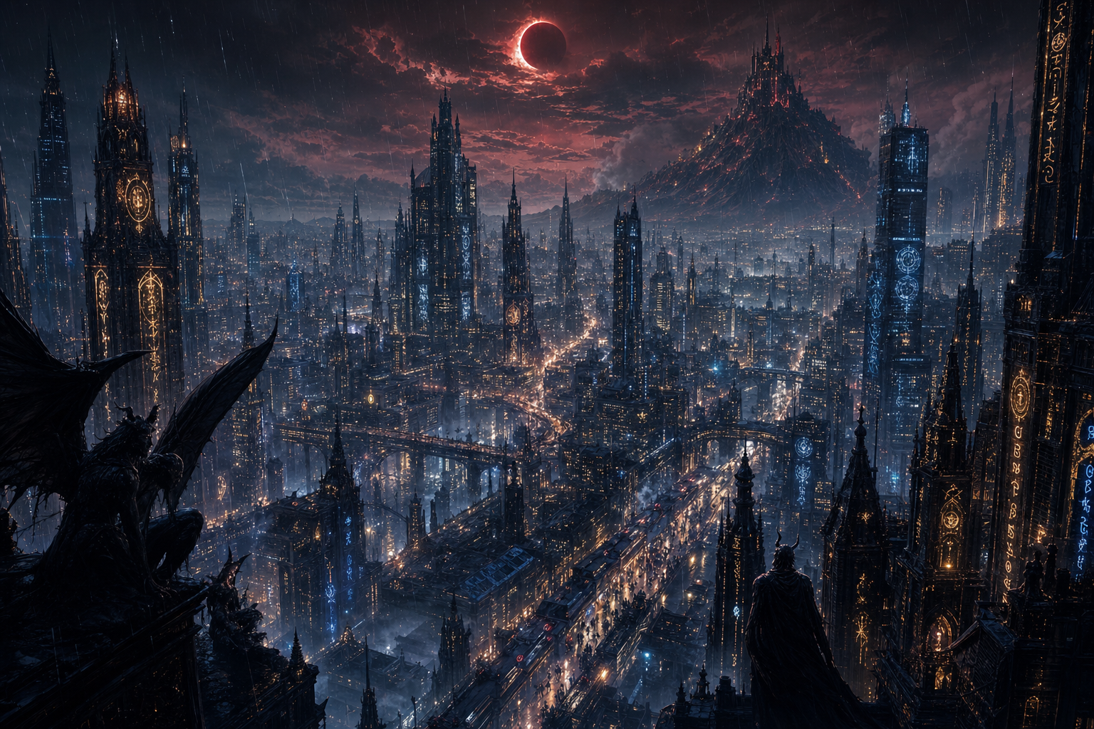 FallenStar City — Night